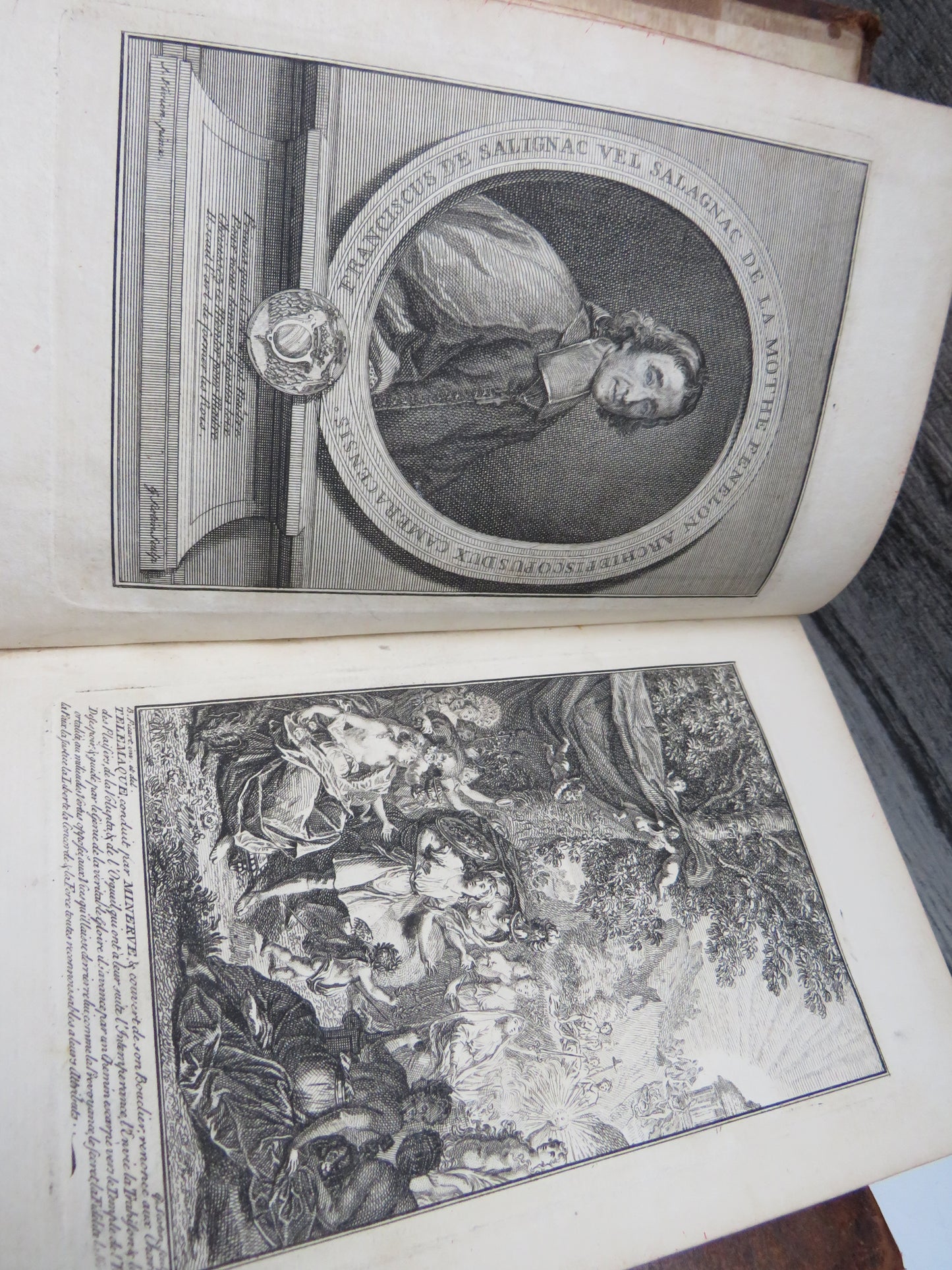 Les Avantures De Telemaque, Fils D'Ulysse Par Feu Messire Francois De Salignac De La Motte Fenelon 1738