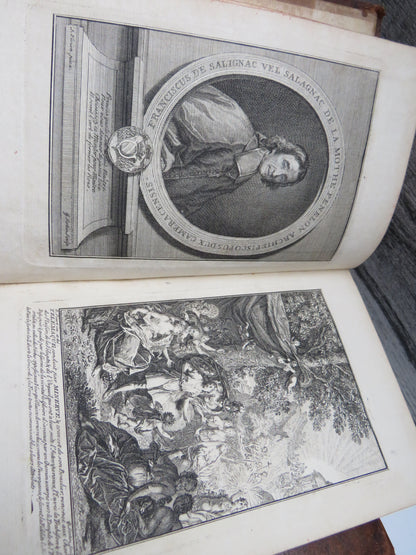 Les Avantures De Telemaque, Fils D'Ulysse Par Feu Messire Francois De Salignac De La Motte Fenelon 1738