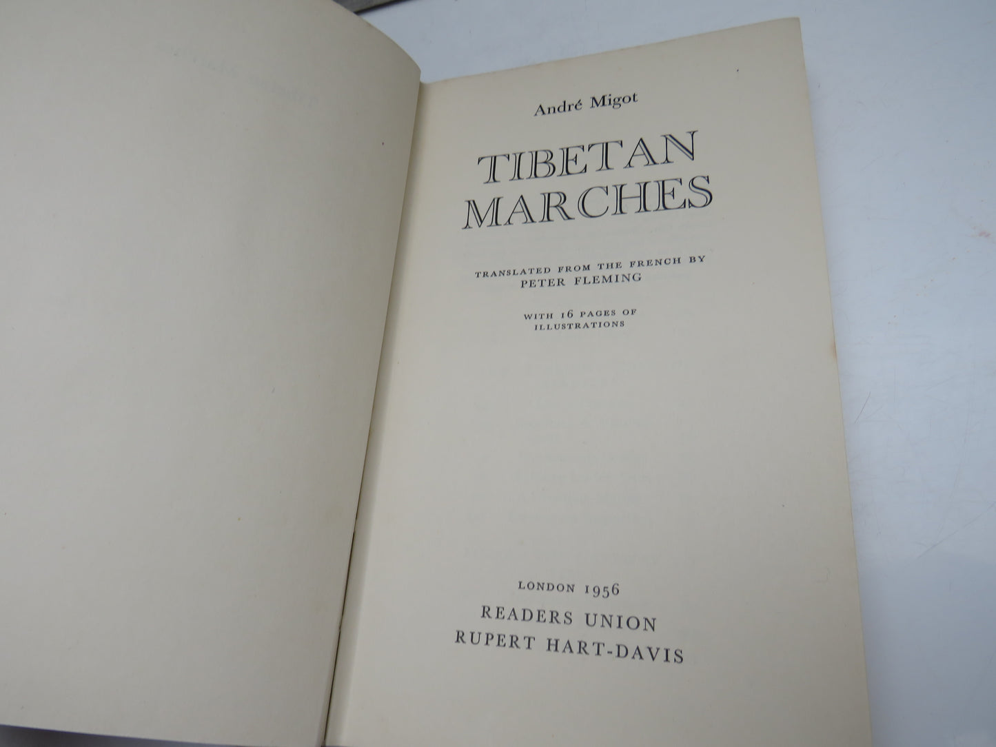 Tibetan Marches by Andre Migot, 1956