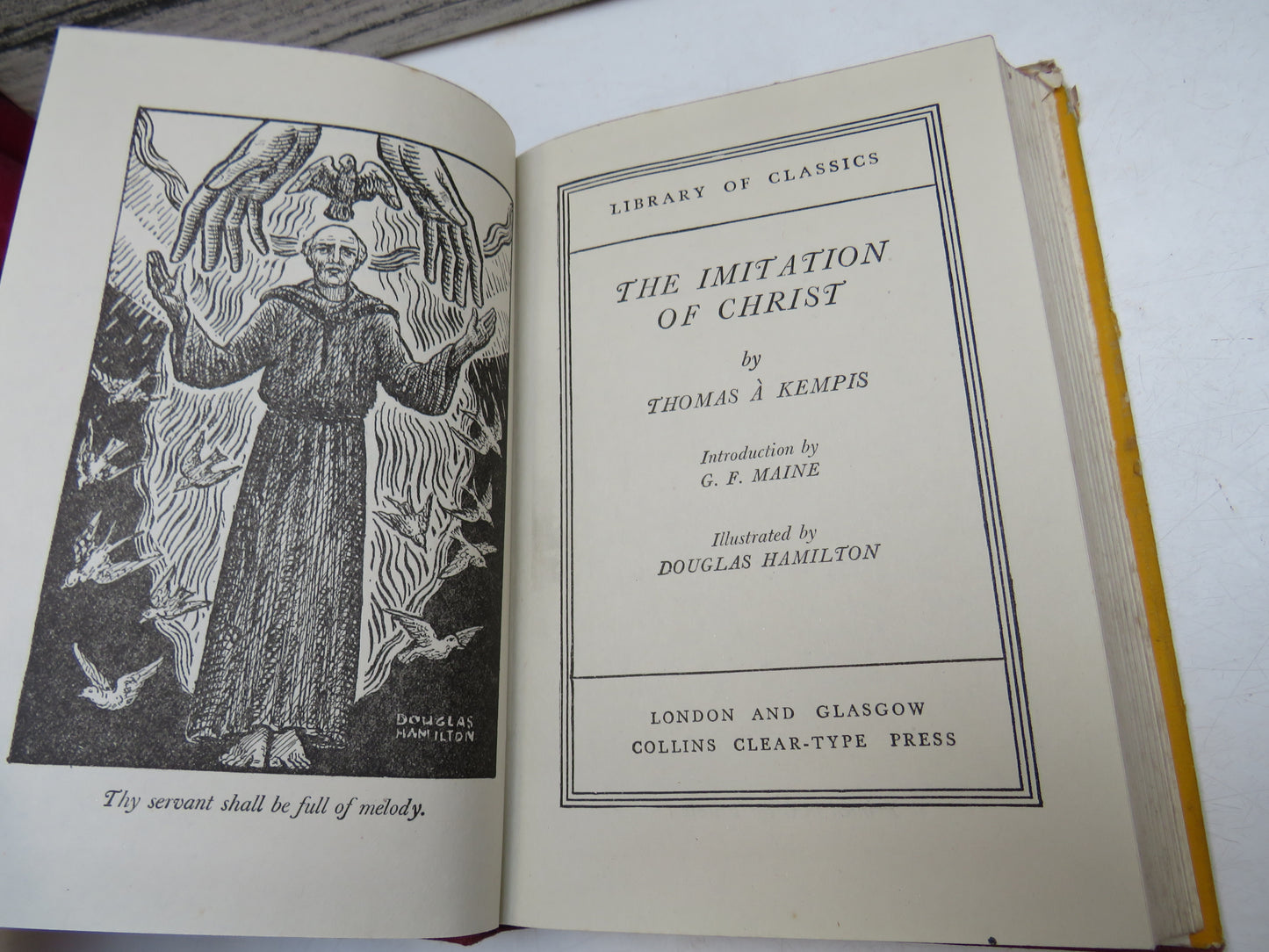The Imitation of Christ By Thomas A Kempis