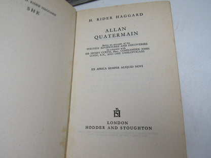 Allan Quatermain by H. Rider Haggard, 1950 book image 3