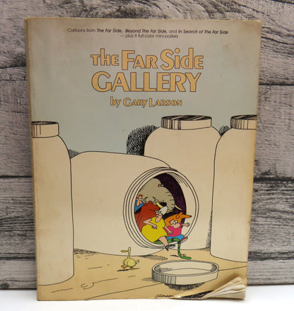 The Far Side Gallery by Gary Larson, 1984 book front cover