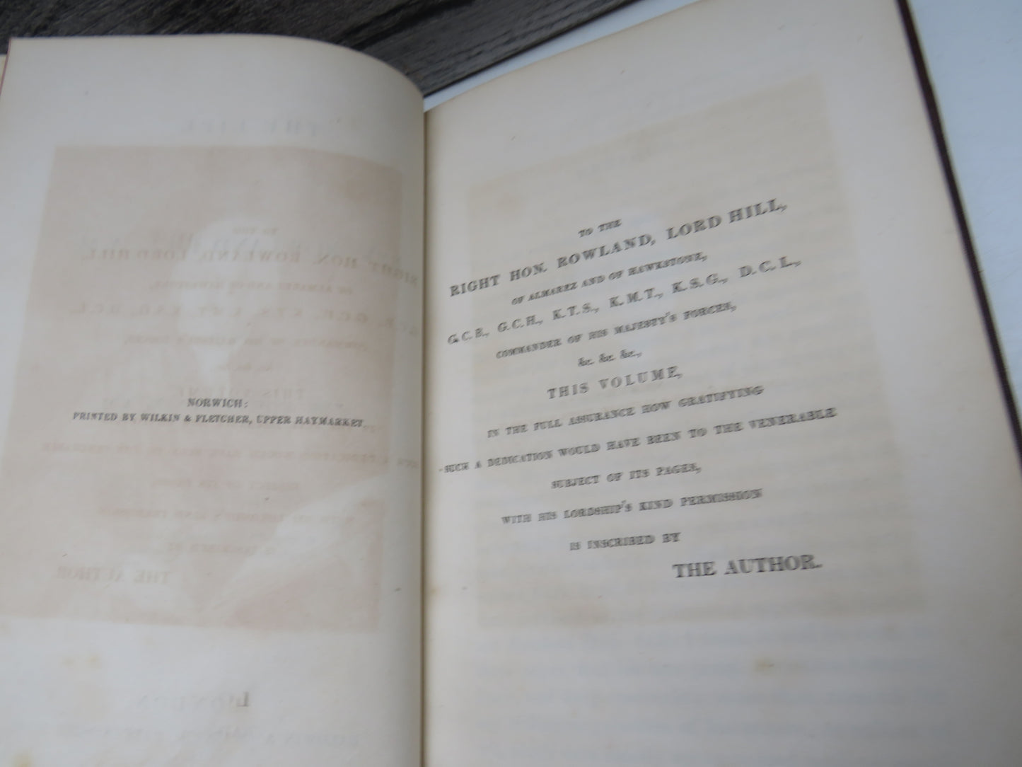 The Life of the Rev. Rowland Hill, A.M. By The Rev. Edwin Sidney 1834