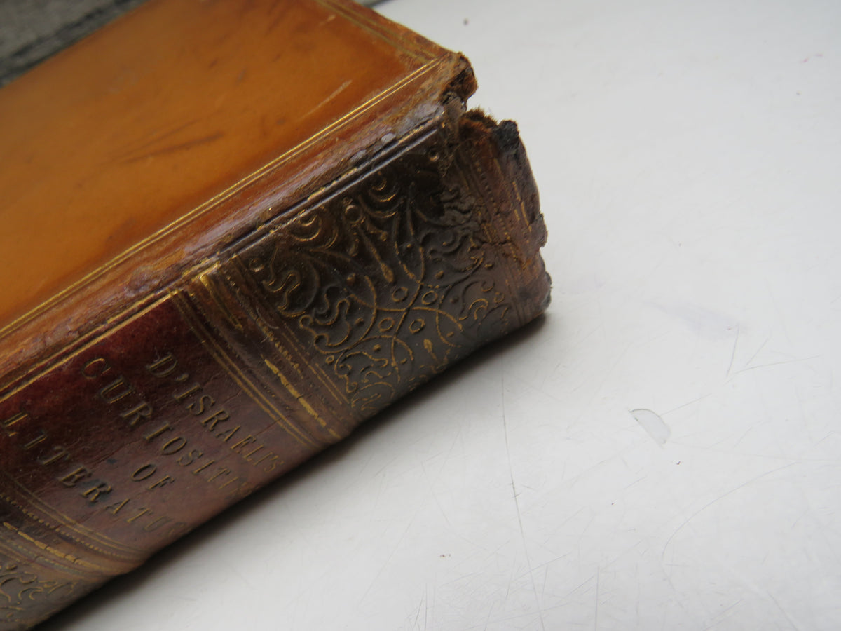 Curiosities of Literature By I. D'Israeli A New Edition 1840