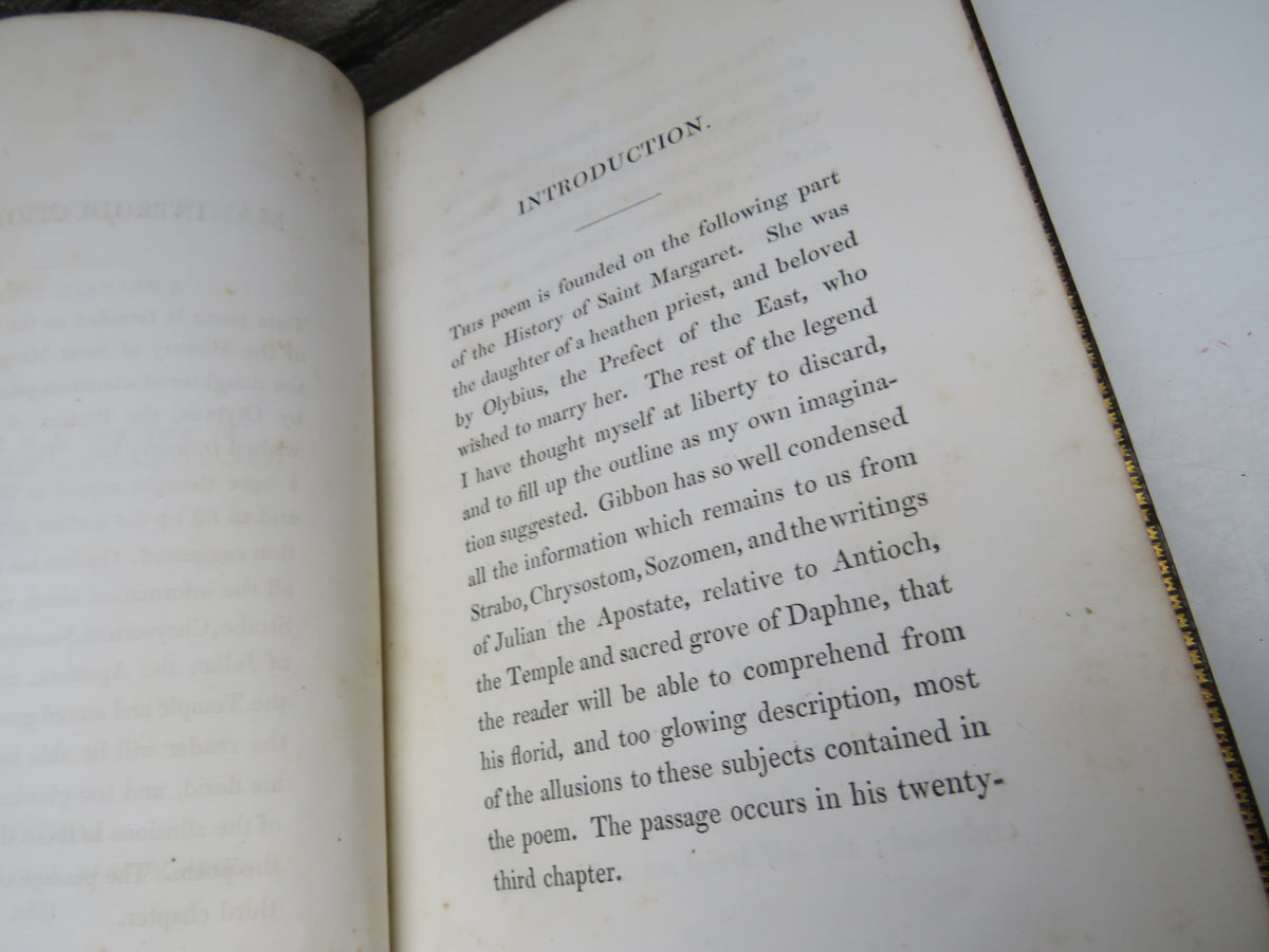The Martyr of Antioch: A Dramatic Poem By The Rev. H.H. Milman 1822