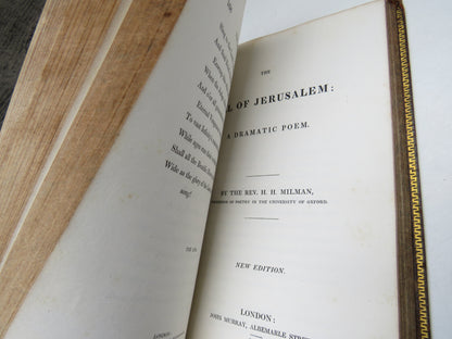 The Martyr of Antioch: A Dramatic Poem By The Rev. H.H. Milman 1822