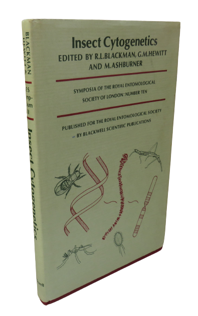 Insect Cytogenetics Edited by R. L. Blackman, G. M. Hewitt and M. Ashburner, 1980 book front cover