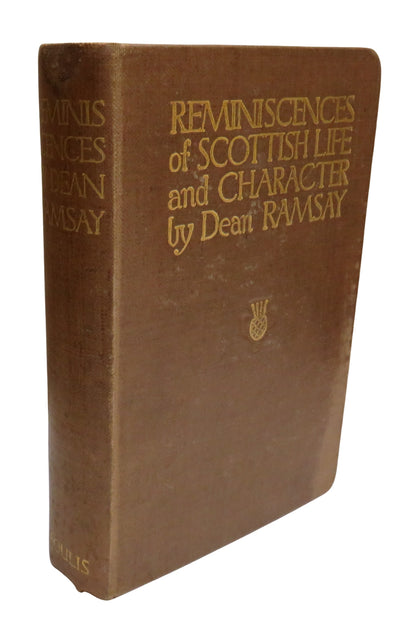 Reminiscences of Scottish Life and Character By Dean Ramsay book front cover