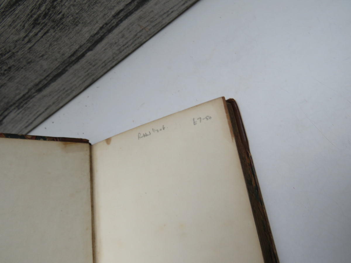 The Alhambra; Or The New Sketch Book By Washington Irving 1832
