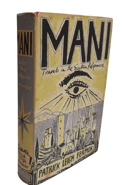 Mani Travels In The Southern Peloponnese By Patrick Leigh Fermor 1958 book front cover