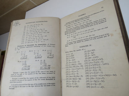 Mathematics for Supplementary and Continuation Classes by Fred Watson, 1912 book image 6