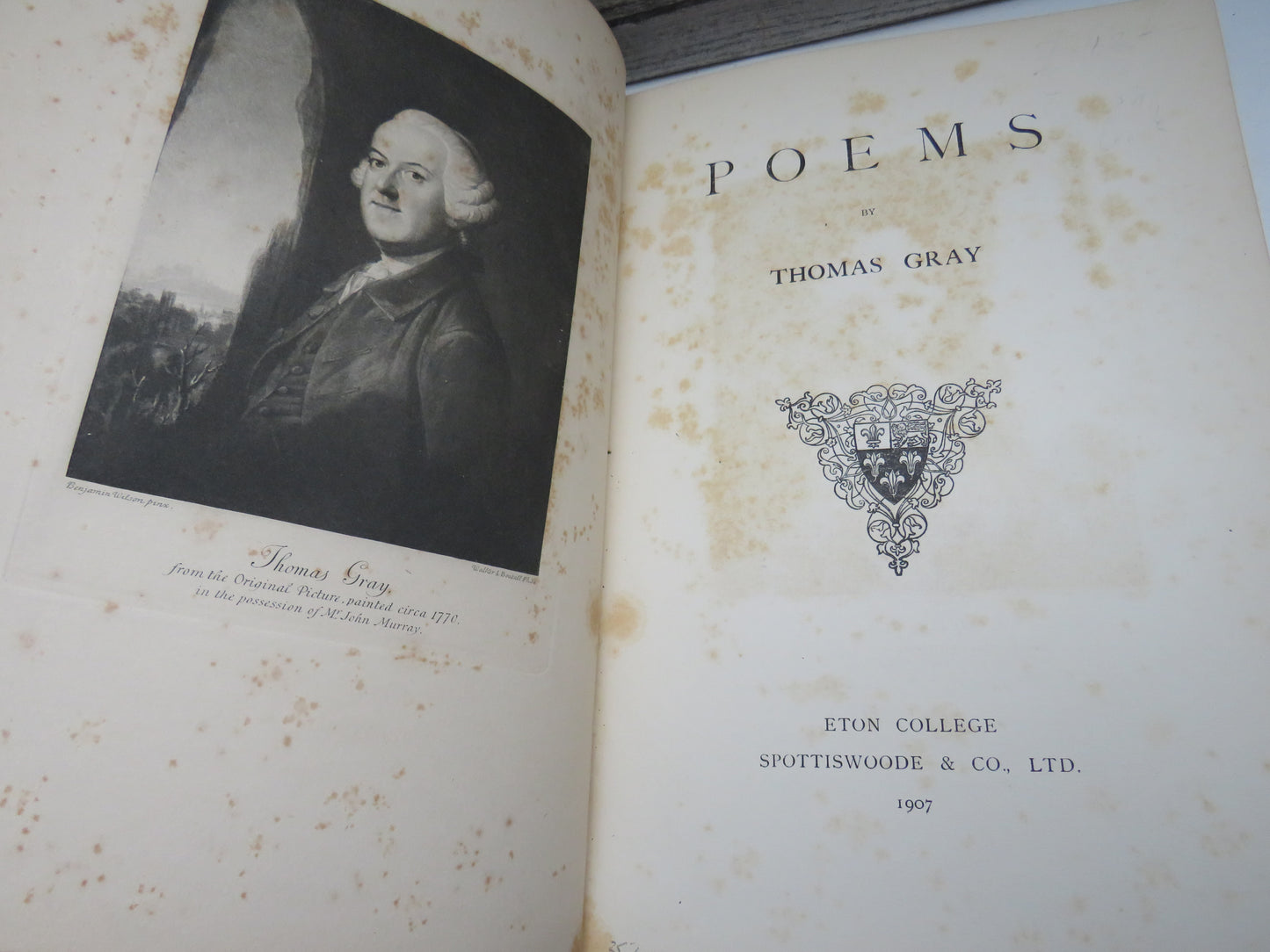 Poems By Thomas Gray 1907 - Eton College
