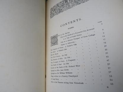 Poems By Thomas Gray 1907 - Eton College