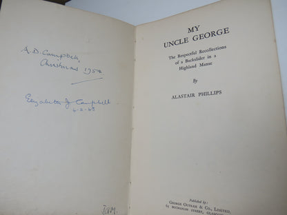 My Uncle George By Alastair Phillips 1954 book image 3