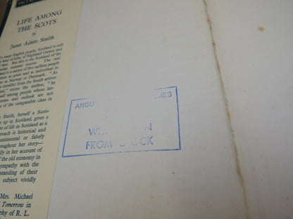 Life Among The Scots by Janet Adam Smith, 1946 book image 4
