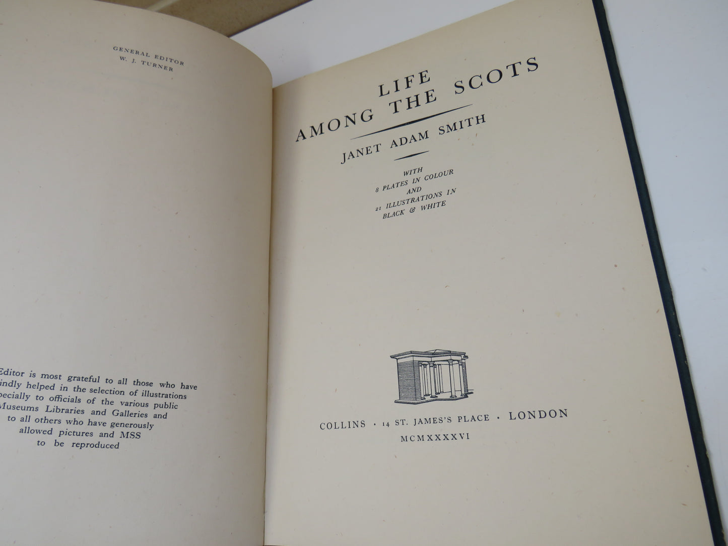 Life Among The Scots by Janet Adam Smith, 1946