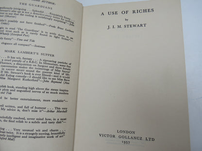 A Use of Riches Another Novel By J.I.M. Stewart 1957 book image 4