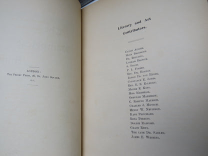 The Hampstead Annual 1898 Edited By Ernest Rhys