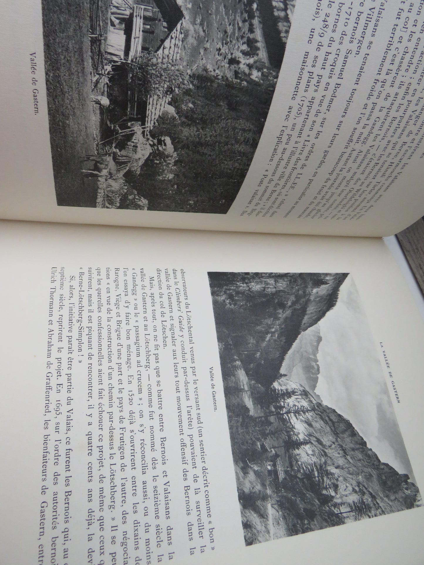 Les Alpes Bernoises, Illustrations par Fred. Boissonnas, Texte Par Eugene De La Harpe, 1915