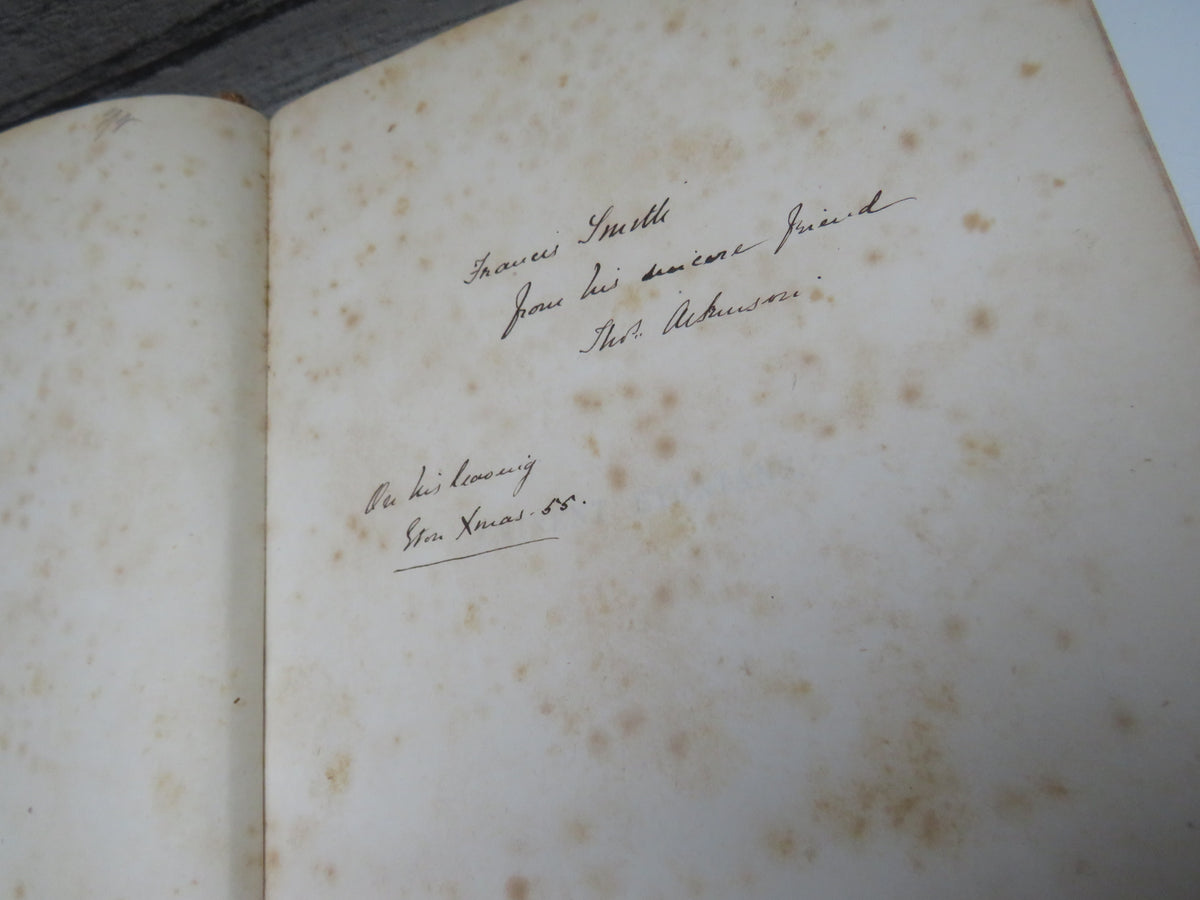 Memoirs Of Eminent Etonians: With Notices of the Early History of Eton College By Edward S. Creasy 1850