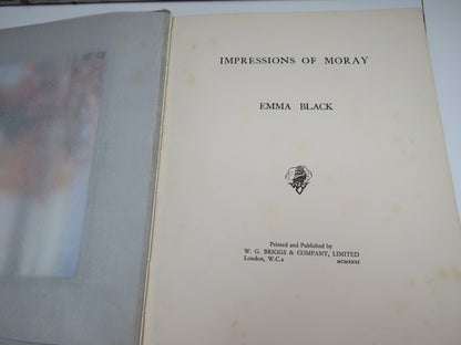 Impressions of Moray by Emma Black, 1931 book image 3