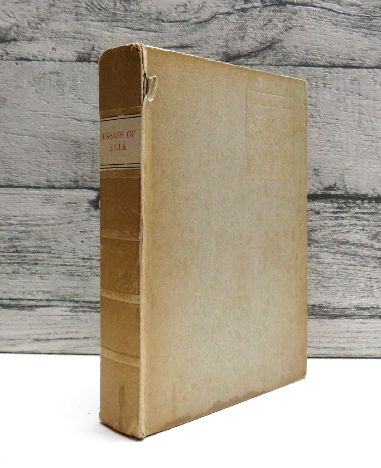 The Essays of Elia By Charles Lamb 1913
