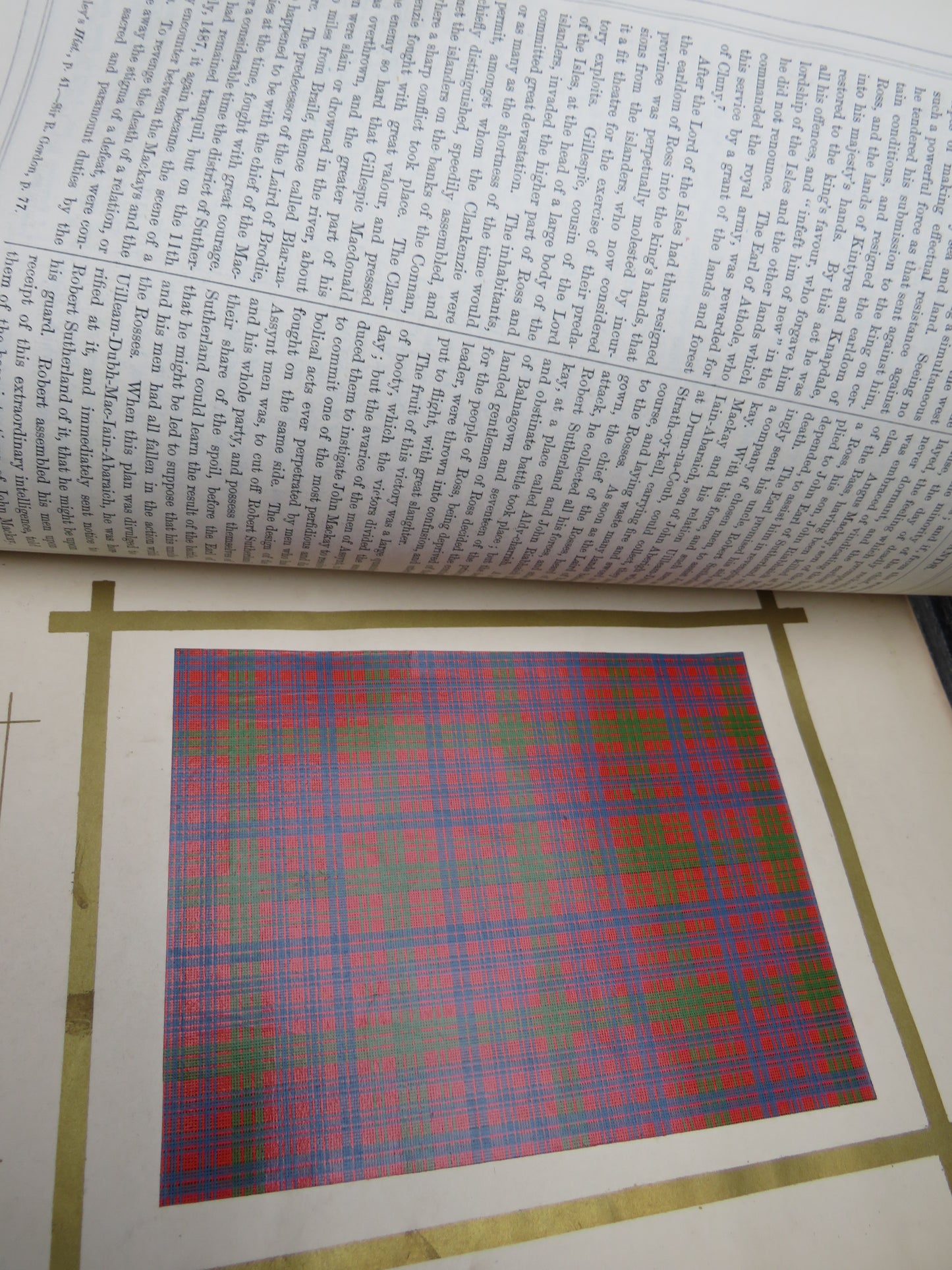 The Scottish Highlands Highland Clans and Highland Regiments Portraits, Clan Tartans, Views, Armorial Bearings 1877