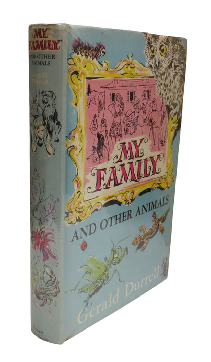 My Family and Other Animals By Gerald Durrell 1956 1st Edition book front cover
