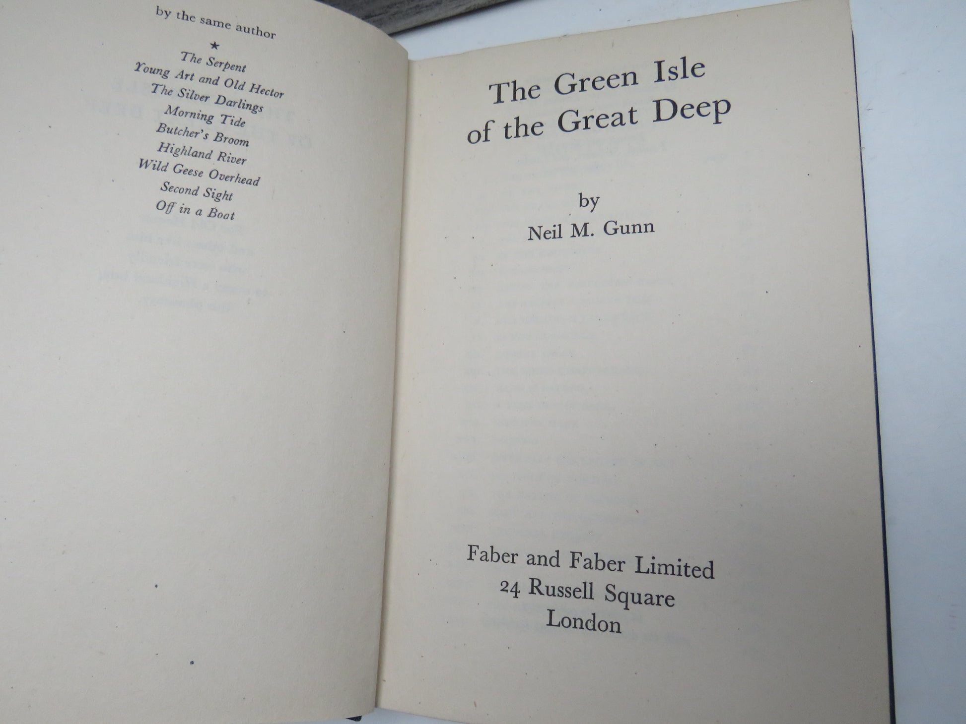 The Green Isle of the Great Deep by Neil M. Gunn 1944 book image 3