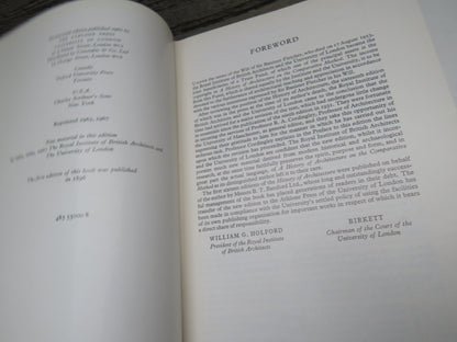 A History of Architecture On The Comparative Method By Sir Banister Fletcher 1967