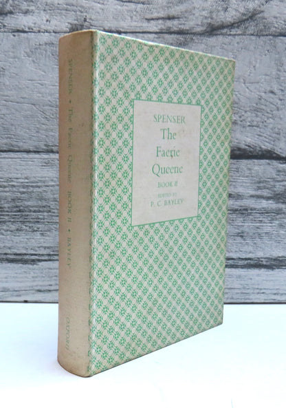 Spenser The Faerie Queene Book II Edited By P.C. Bayley 1965 book front cover