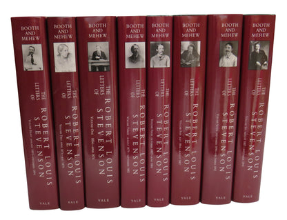 The Letters of Robert Louis Stevenson Volumes 1-8, 8 Volume Complete Set book front cover