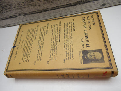 My Early Life, A Roving Commission by The RT. Hon. Winston S. Churchill, 1941 book image 2