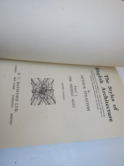 The Styles Of English Architecture By Arthur Stratton Part I The Middle Ages book image 2