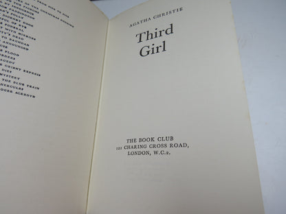 Third Girl by Agatha Christie, 1966, Vintage Crime Book book image 3