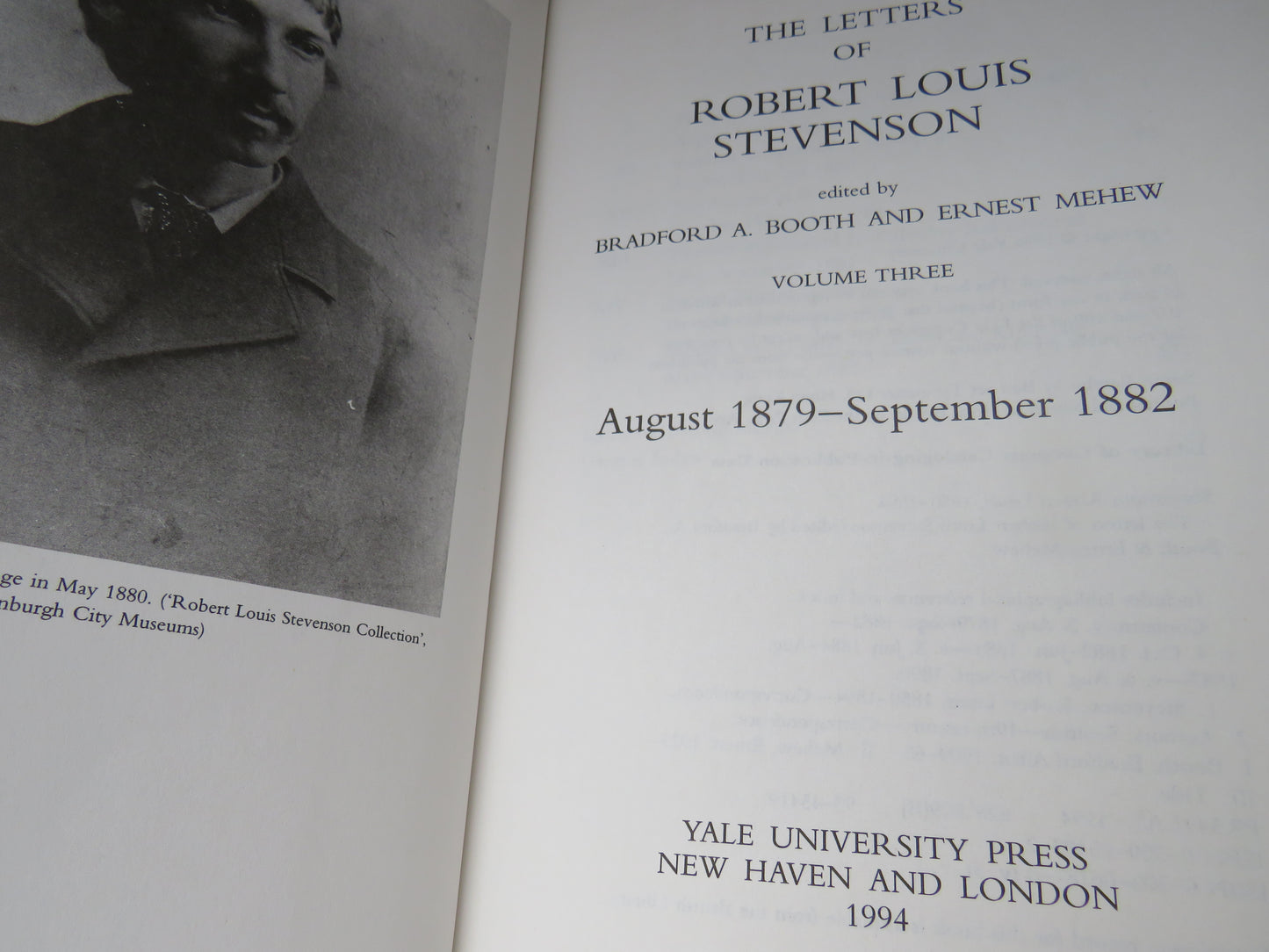 The Letters of Robert Louis Stevenson Volumes 1-8, 8 Volume Complete Set