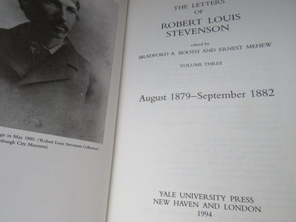 The Letters of Robert Louis Stevenson Volumes 1-8, 8 Volume Complete Set book image 8