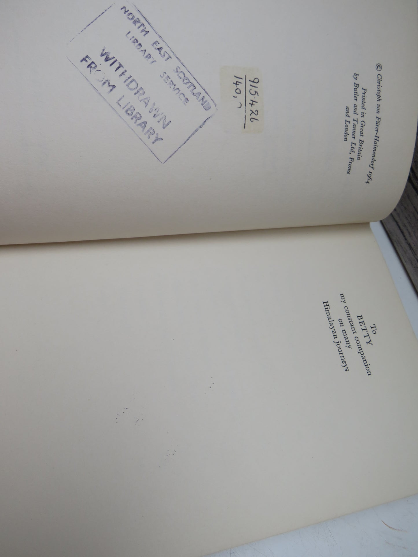 The Sherpas of Nepal, Buddhist Highlanders by Christoph von Furer-Haimendoft, 1964