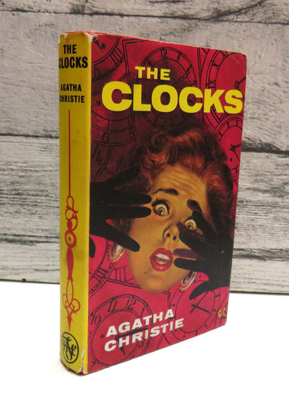 The Clocks by Agatha Christie, 1963 book front cover