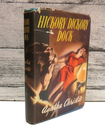 Hickory Dickory Dock by Agatha Christie, 1956 book front cover