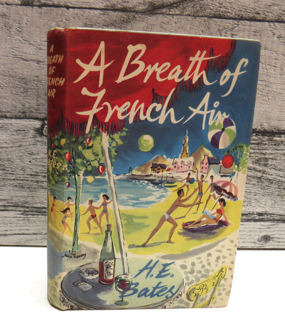 A Breath of French Air by H. E. Bates, 1959 book front cover