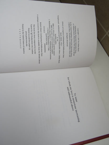Nonplussed ! Mathematical Proof of Implausible Ideas by Julian Havil, 2007 book image 4