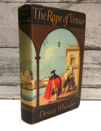 The Rape of Venice by Dennis Wheatley, 1959 book front cover