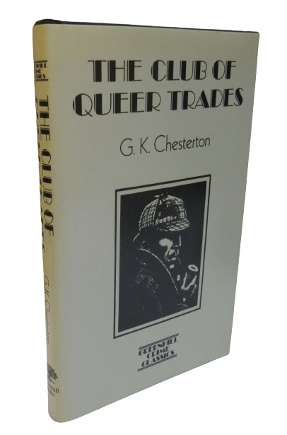 The Club of Queer Trades by G. K. Chesterton, 1987 book front cover