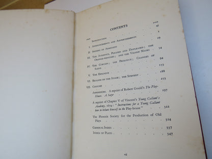 The Restoration Theatre By Montague Summers 1934 book image 5