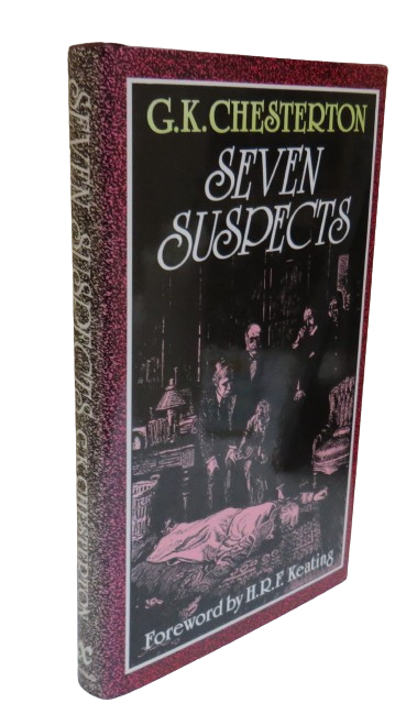 Seven Suspects, G. K. Chesterton, selected and arranged by Marie Smith, 1990 book front cover