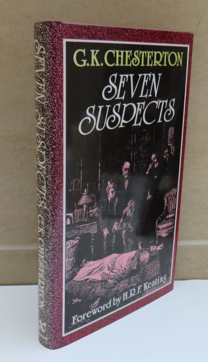 Seven Suspects, G. K. Chesterton, selected and arranged by Marie Smith, 1990 book image 2
