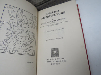 English Architecture By Thomas Dinham Atkinson 1926