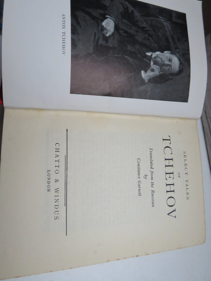 Select Tales of Tchehov Translated From The Russian By Constance Grace 1929