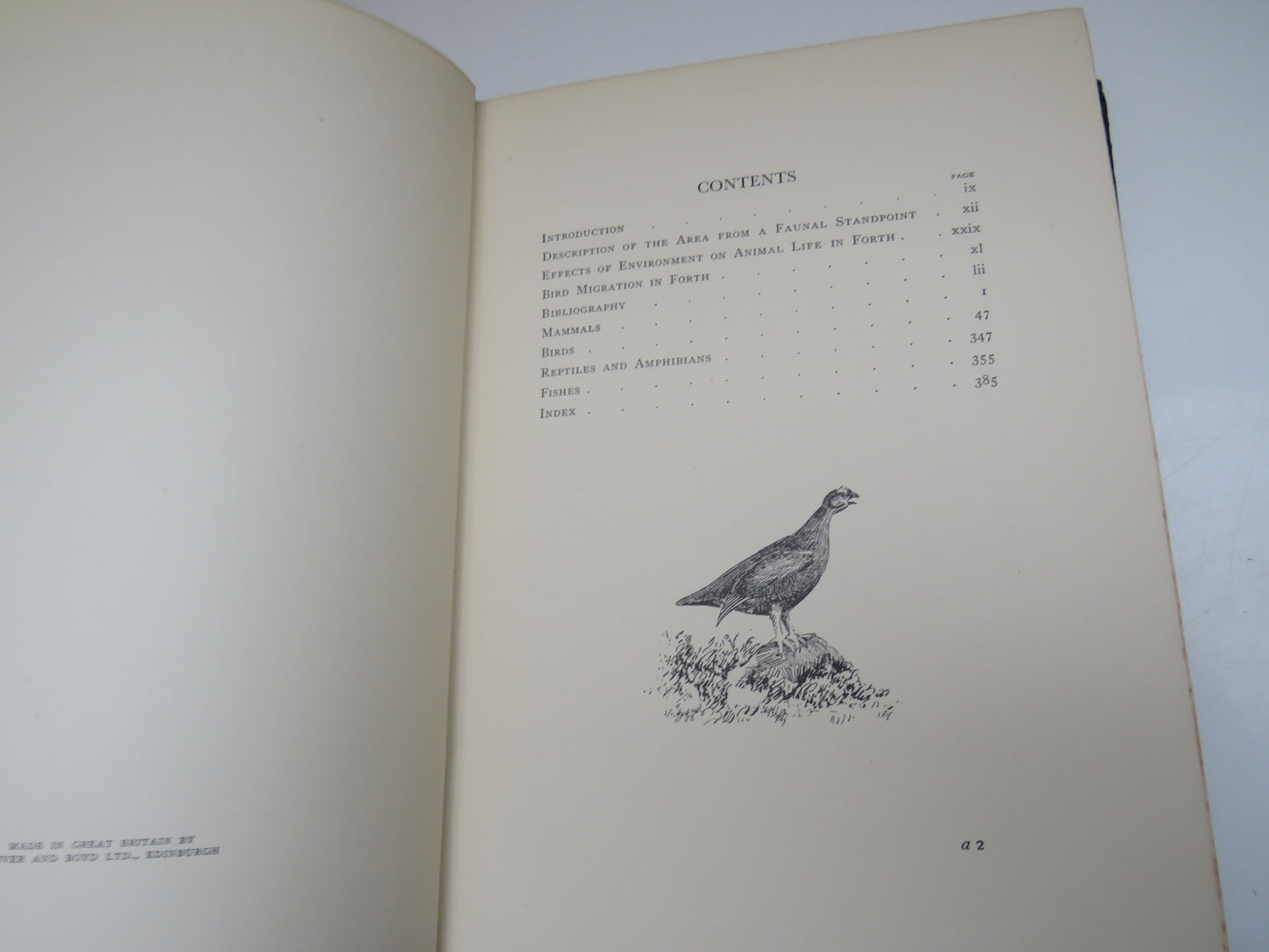 A Vertebrate Fauna of Forth by Leonora Jeffrey Rintoul and Evelyn V. Baxter, 1935